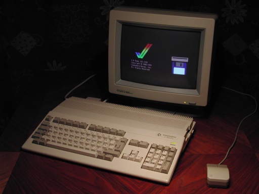 Bild p en Amiga 500Plus
